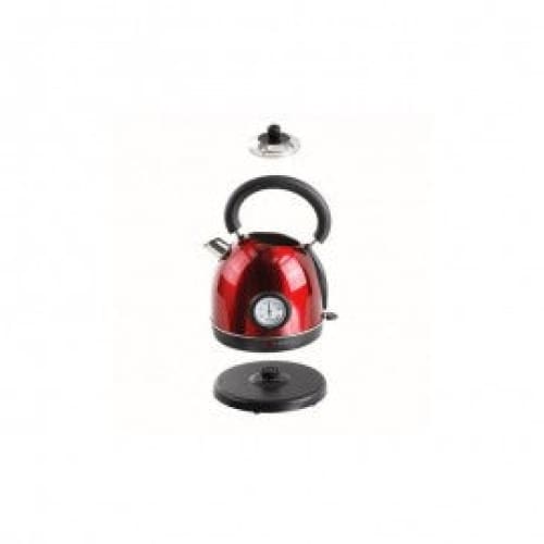 Bouilloire Rétro LIVOO Sans Fil 1800W-1.8L Rouge (DOD157) Bouilloire Rétro LIVOO Sans Fil 1800W-1.8L Rouge (DOD157)